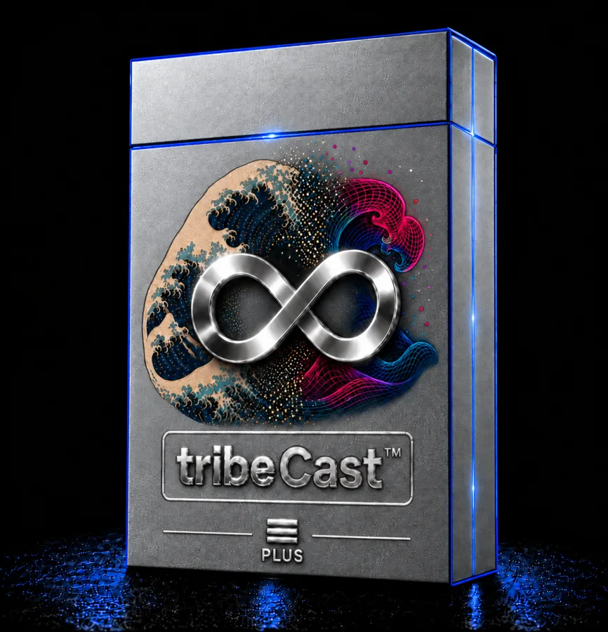 The tribeCast PLUS box